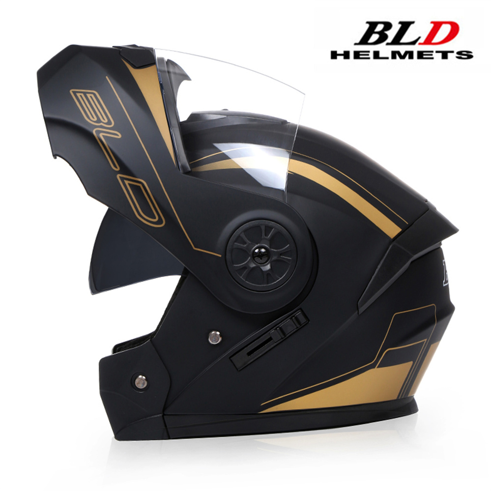 Full Face Motorcycle Helmet With Bluetooth - Casco de cara completa personalizado abatible