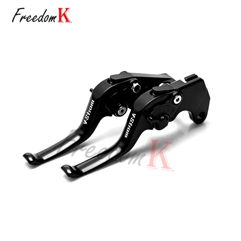 Para DL650 XT V-strom 250 650  - Cnc Aluminum Adjustable Brake Clutch Levers reseña y precio
