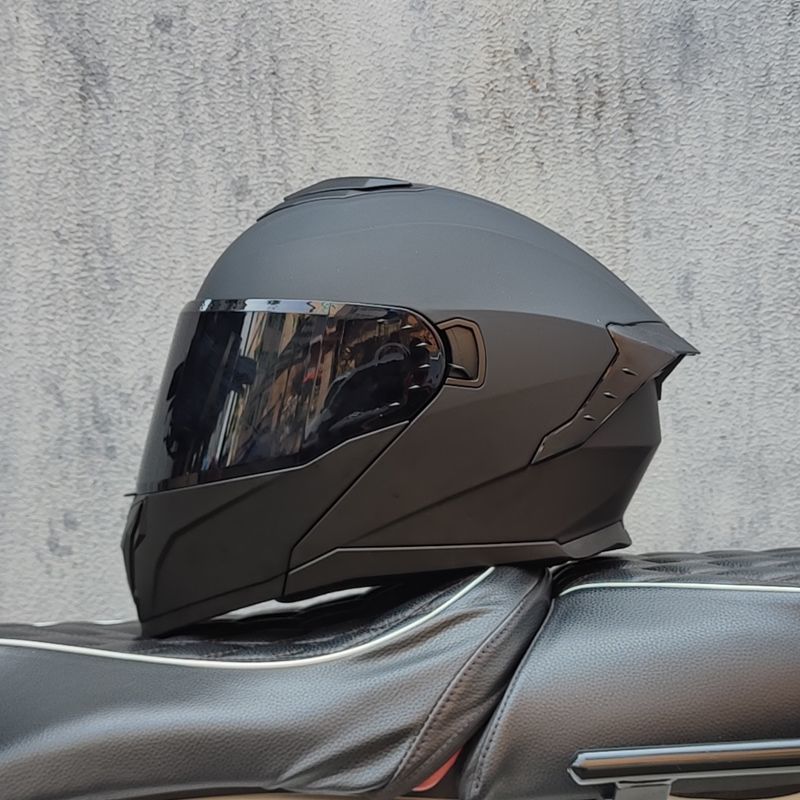 Casco de Motociclismo Integral - Dual Visor Motorcycle Racing Helmet reseña y precio