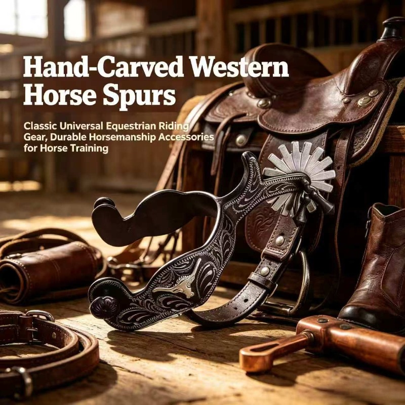 Espuelas de caballo occidental - Riding Gear reseña y precio