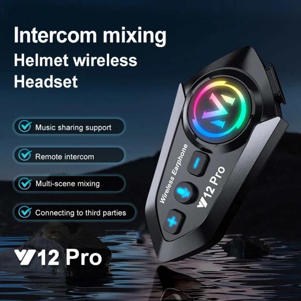 1 o 2 unidades de auriculares  - Full Face Motorcycle Helmet With Bluetooth reseña y precio