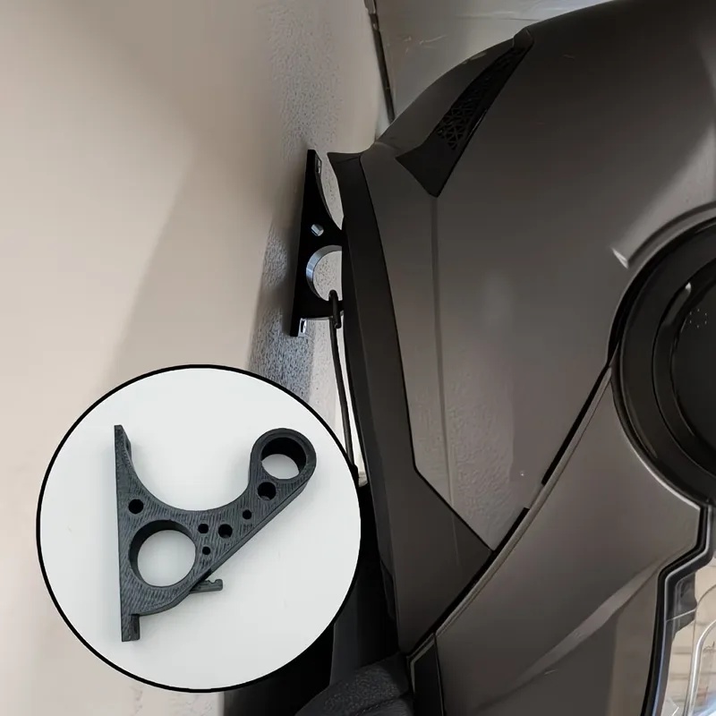 1 unidad: soporte de pared par - Motorcycle Helmets reseña y precio