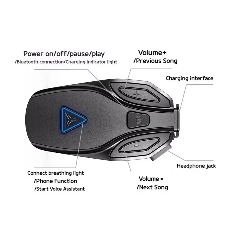 Auricular inalámbrico Bluetoot - Full Face Motorcycle Helmet With Bluetooth reseña y precio