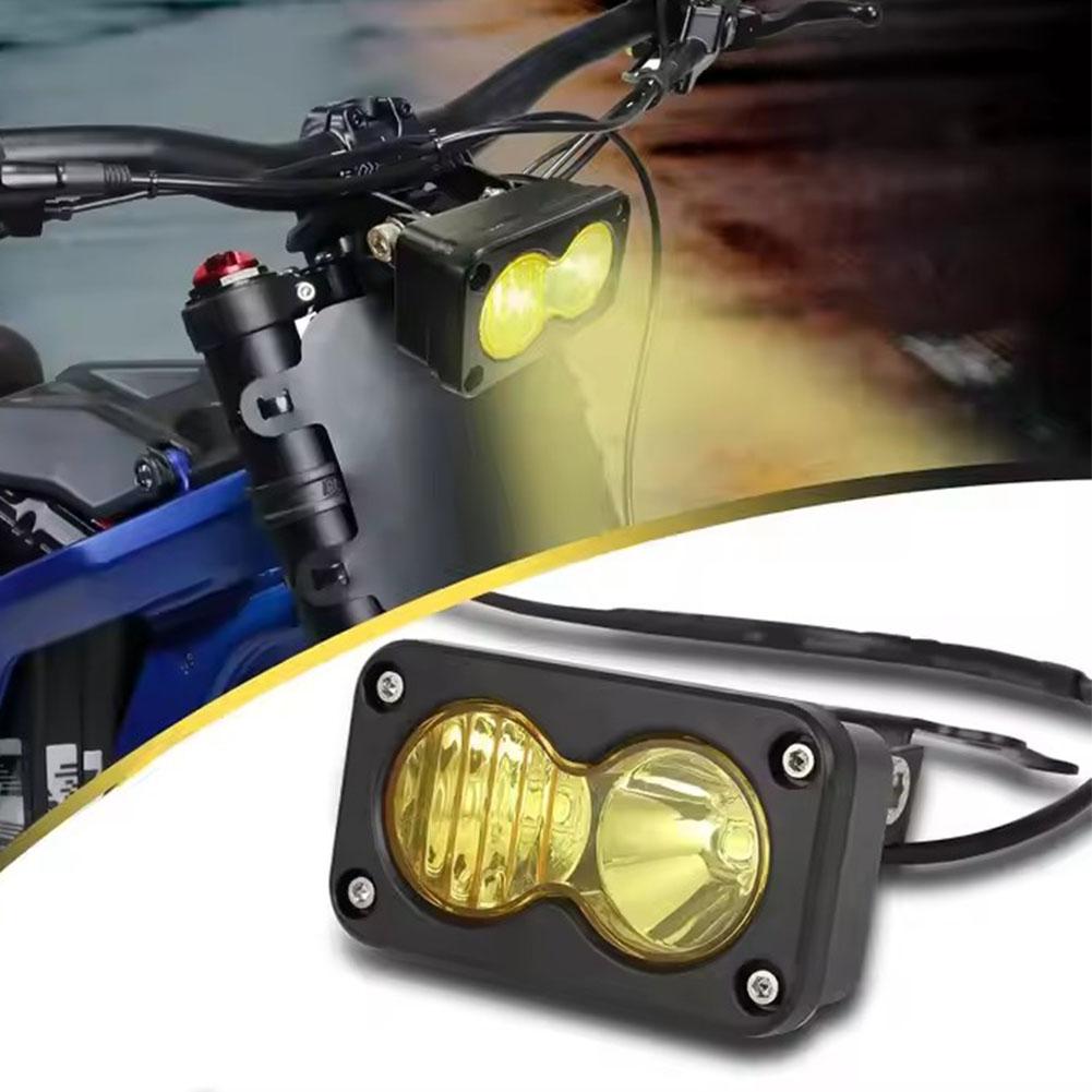 Faro LED de 20W, reflector cua - Universal Motorcycle Led Headlight Projector reseña y precio