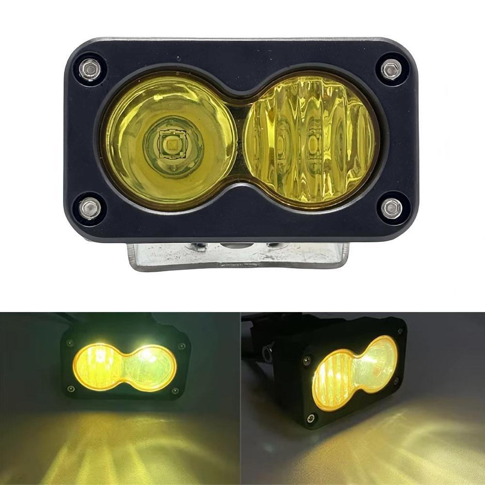 Faro LED de 20W, reflector cua - Universal Motorcycle Led Headlight Projector reseña y precio