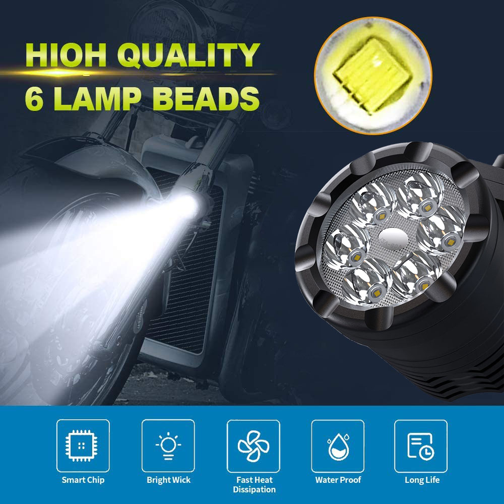 NLpearl 60W Faro LED para moto - Universal Motorcycle Led Headlight Projector reseña y precio