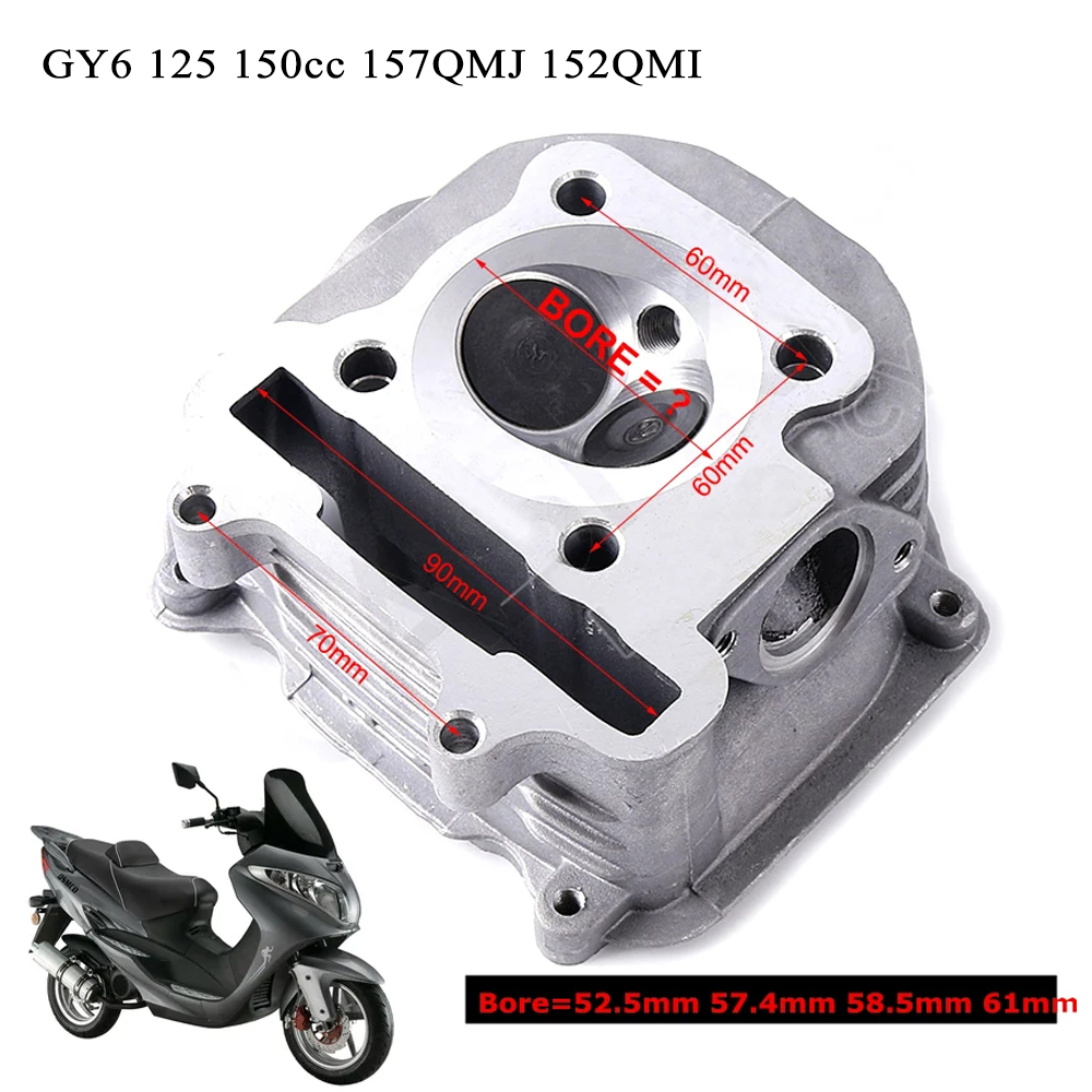 Cabezal de cilindro GY6 para m - Scooter Parts reseña y precio