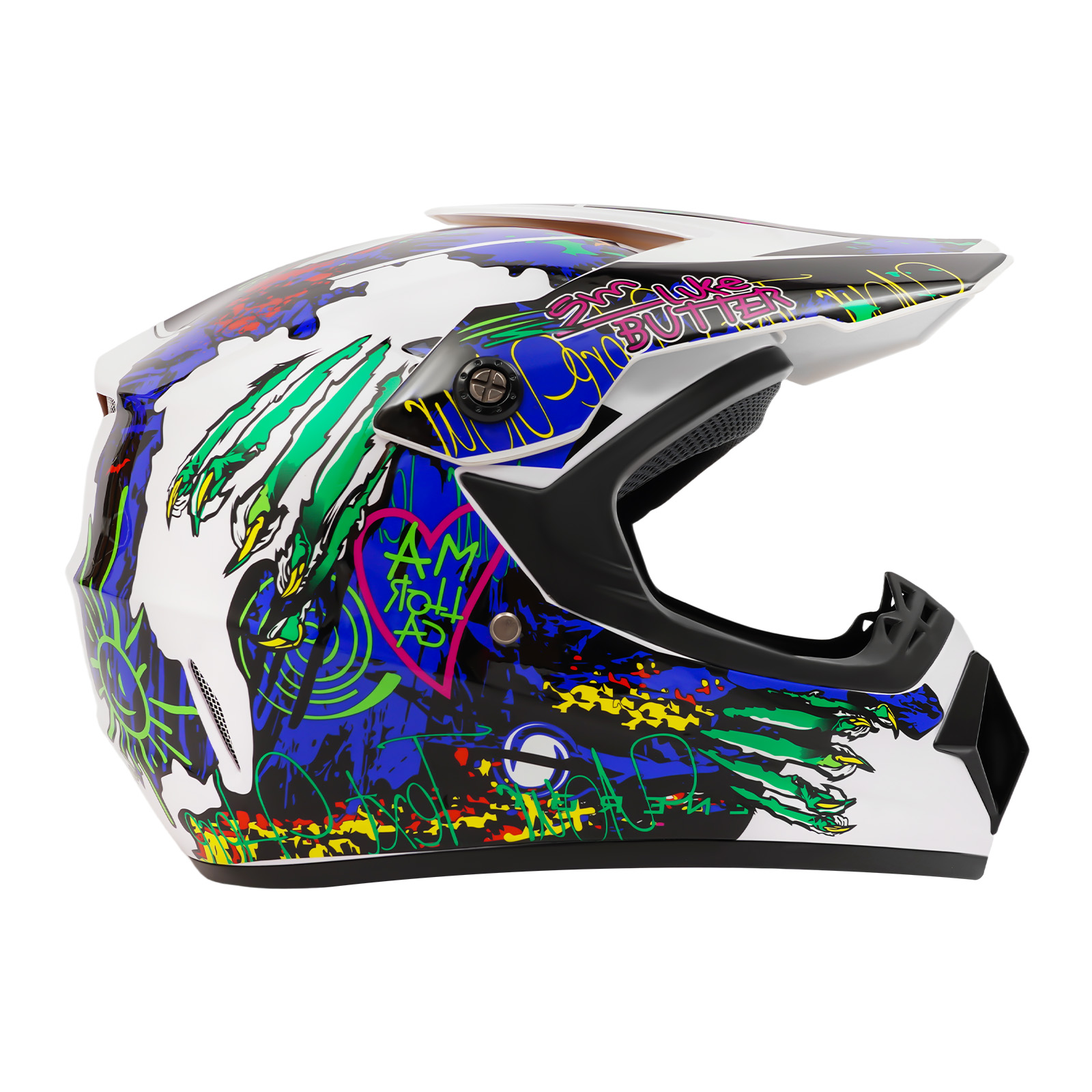 Conjunto de casco de 57-58 cm  - Off Road Motocross Helmet Goggles Set reseña y precio