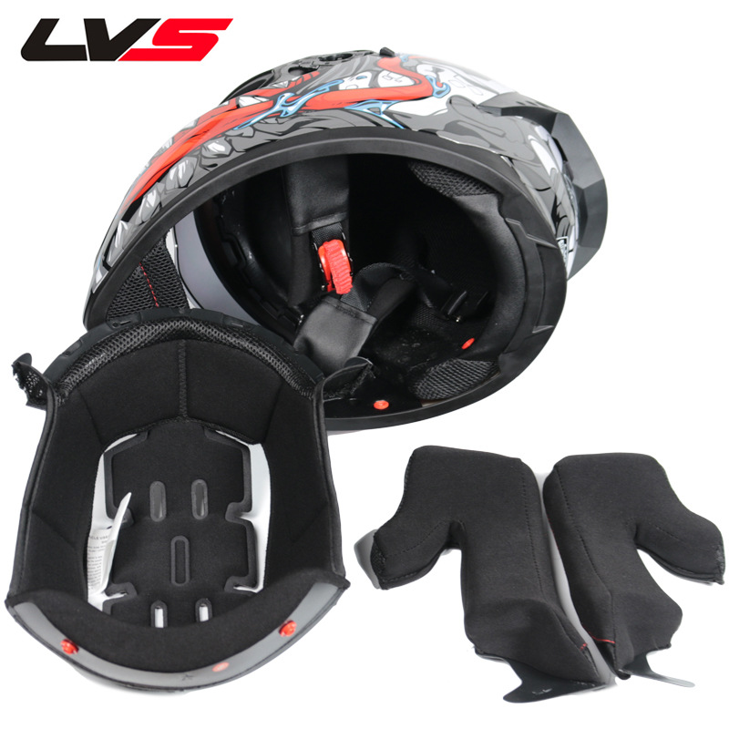 Casco de Motocicleta LVS Integ - Full Face Motorcycle Helmet With Bluetooth reseña y precio