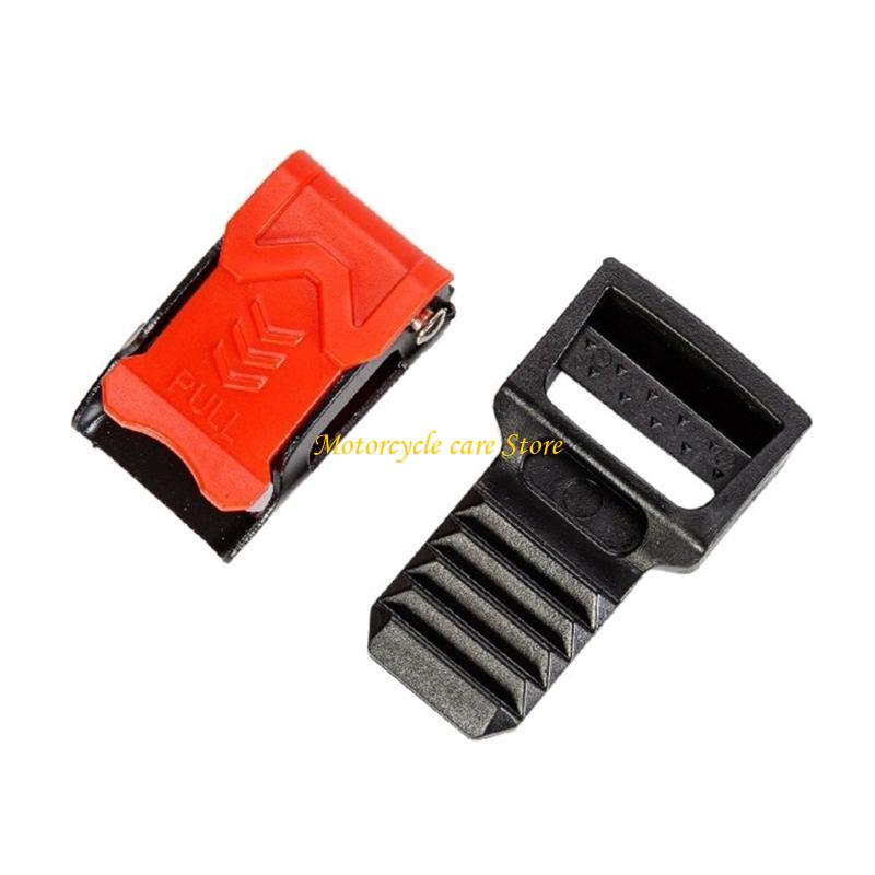 U75F-Clip velocidad para casco - Quick Release Buckle Motorcycle Helmet reseña y precio